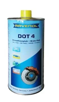 Жидкость тормозная Ravenol Dot-4 0,25 мл