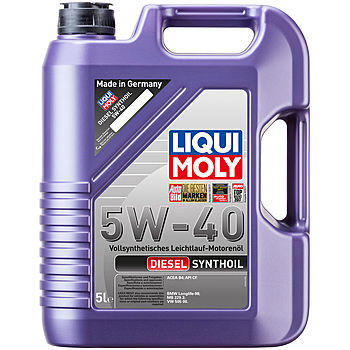 Масло моторное Liqui Moly Diesel Synthoil 5/40 API CF ACEA A3/B4