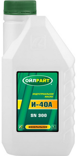 Масло индустриальное Oil Right И40А