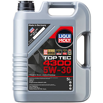 Масло моторное Liqui Moly Top Tec 4300 5/30 ACEA C2