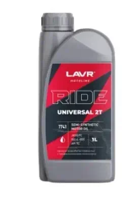 Масло Lavr MOTO Ride Universal 2T FC 1л