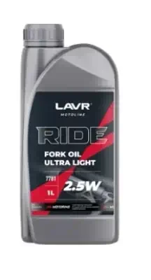 Масло Lavr MOTO Ride Fork Oil вилочноеl 2.5W 1л