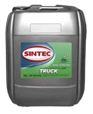 Масло Sintec 10W-40 Truck API CH-4/SL п/синтетическое 20л