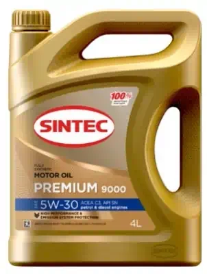 Масло Sintec 5W-30 Premium 9000 C3 синтетическое 4л