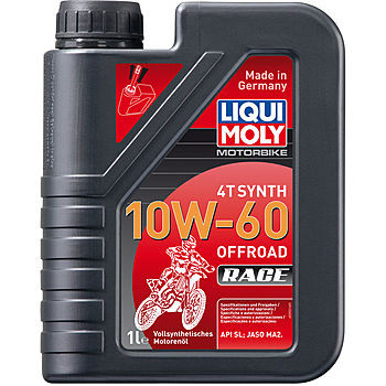 Масло моторное Liqui Moly Motorbike 4T Synth Offroad Race 10/60 API SN Plus