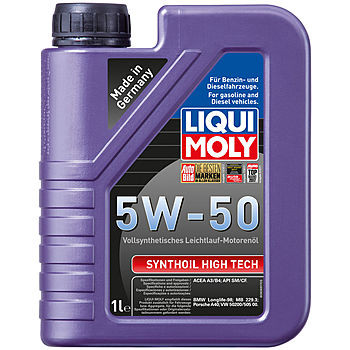 Масло моторное Liqui Moly Synthoil High Tech 5/50 API SM/CF