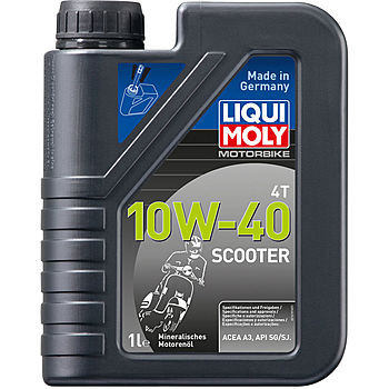 Масло моторное Liqui Moly Motorbike 4T Scooter 10/40 API SG/SJ