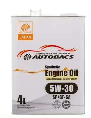 Масло моторное AUTOBACS Synthetic Engine Oil 5W-30 SP/GF-6A синтетическое 4л