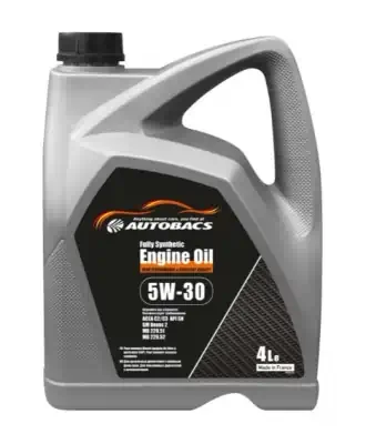 Масло моторное AUTOBACS Fully Synthetic Engine Oil 5W-30 C2/C3 SN синтетическое 4л