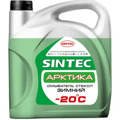 Жидкость стеклоомывающая зима готовая Sintec Арктика до -20С 4 л