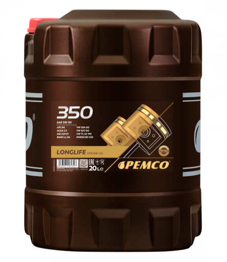 Масло моторное Pemco 350 PAO 5/30 API SN ACEA C3