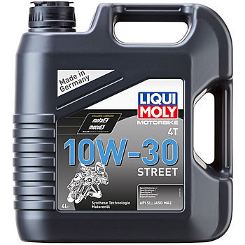 Масло моторное Liqui Moly Motorbike 4T Street 10/30 API SN Plus