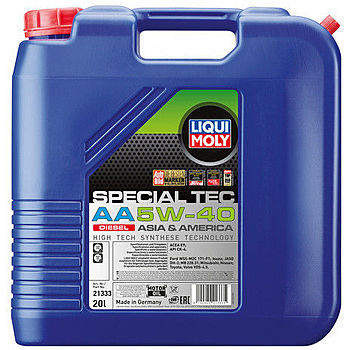 Масло моторное Liqui Moly Special Tec AA Diesel 5/40 API CK-4