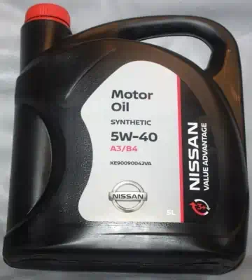 Масло моторное Nissan 5W-40 Motor Oil VA моторное синтетическое 5л