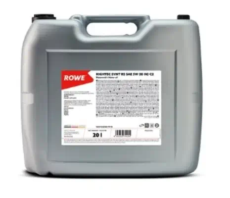 Масло моторное ROWE HIGHTEC SYNT RS HC-C2 5W-30 A5/B5,C2,SN,CF синтетическое 20л