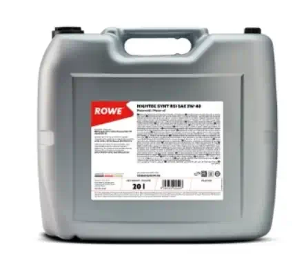 Масло моторное ROWE HIGHTEC SYNT RS D1 5W-30 20л