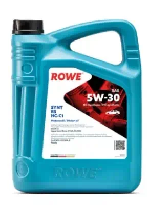 Масло моторное ROWE HIGHTEC SYNT RS HC-C1 5W-30 синтетическое 5л