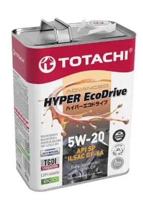 Масло TOTACHI 5W-20 Hyper Ecodrive FS SP/GF-6A/RC синтетическое 4л