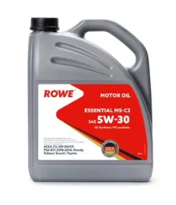 Масло моторное ROWE 5W-30 Essential MS-C2, API SN/CF, PSA B71 2290-2014 синтетическое 5л