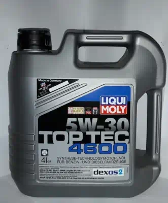 Масло моторное LiquiMoly 5W-30 Top Tec 4600 НС синтетическое SN/CF C2/C3 4л