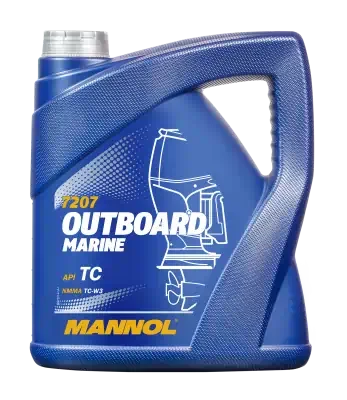 Масло Mannol мототехника Outboard Marine NMMA TC-W3 п/синтетическое 4л