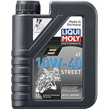 Масло моторное Liqui Moly Motorbike 4T Street 10/40 API SN Plus