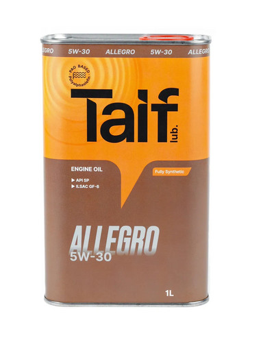 Масло моторное Taif Allegro PAO 5/30 API SP ILSAC GF-6А