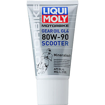 Масло трансмиссионное Liqui Moly Motorbike Gear Oil Scooter 80/90 API GL-4