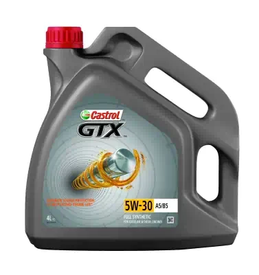 Масло моторное Castrol GTX 5W-30 A5/B синтетическое 4л