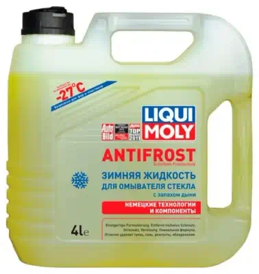 Жидкость стеклоомывающая зима готовая LiquiMoly Antifrost Scheibenfrostschutz до -27С 4 л