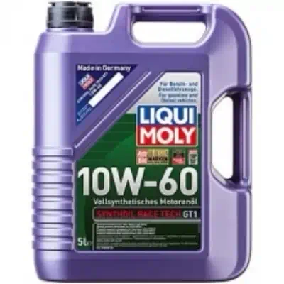 Масло моторное LiquiMoly 10W-60 Synthoil Race Tech GT1 синтетическое SL/CF А3/В4 4л