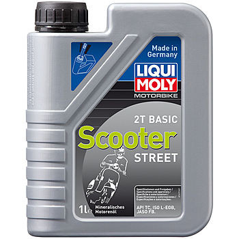 Масло моторное Liqui Moly Motorbike 2T Basic Scooter Street API TC