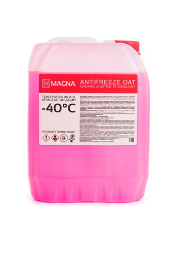 Антифриз MAGNA OAT Standard Engine Coolant G-12 Red -40