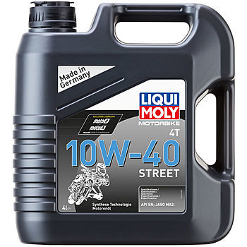 Масло моторное Liqui Moly Motorbike 4T Street 10/40 API SN Plus