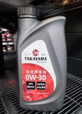 Масло моторное Takayama 0W-30 API SP/СF. ACEA A5/B5 синтетическое пластик 1л