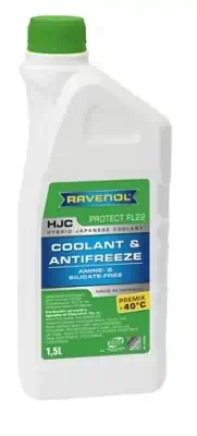 Антифриз Ravenol зеленый готовый HJC Premix (-40°) 1,5 кг