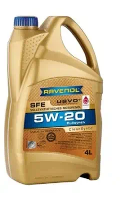 Масло моторное Ravenol 5W-20 SFE A5/B5 SP/GF-6A синтетическое 4л