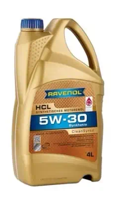 Масло моторное Ravenol 5W-30 HCL A3/B4 CF/SL синтетическое 4л