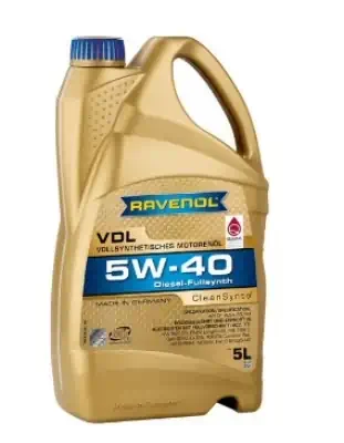 Масло моторное Ravenol 5W-40 VDL B3/B4 CF синтетическое 5л