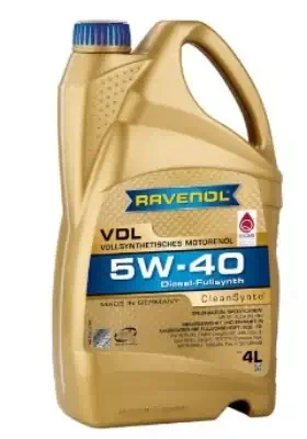 Масло моторное Ravenol 5W-40 VDL B3/B4 CF синтетическое 4л