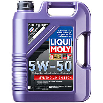 Масло моторное Liqui Moly Synthoil High Tech 5/50 API SM/CF