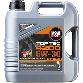 Масло моторное Liqui Moly Top Tec 4200 5/30 API SN ACEA C3