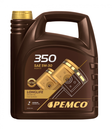 Масло моторное Pemco 350 PAO 5/30 API SN ACEA C3