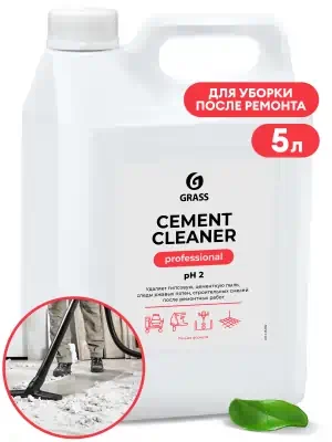 Очиститель после ремонта Grass Cement Cleaner 5 л