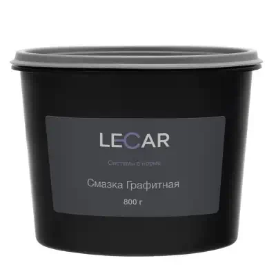 Смазка графитная Lecar ведро 800 г