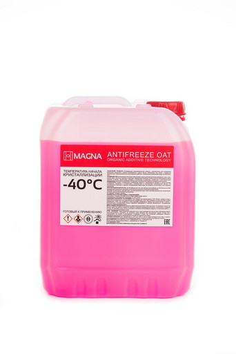 Антифриз MAGNA OAT Standard Engine Coolant G-12 Red -40