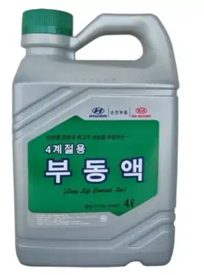 Антифриз HYUNDAI/KIA LONG LIFE COOLANT зеленый концентрат 4 кг