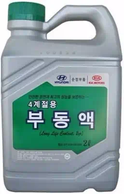 Антифриз HYUNDAI/KIA LONG LIFE COOLANT зеленый концентрат 2 кг