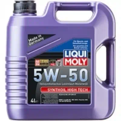 Масло моторное LiquiMoly 5W-50 Synthoil High Tech синтетическое SM/CF А3/В4 5л