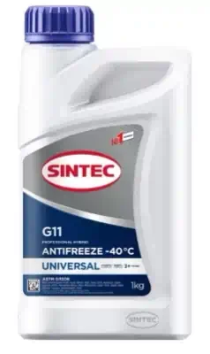 Антифриз Sintec Universal синий G11 (-40) 1 кг